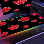 Load image into Gallery viewer, Akatsuki Red Cloud Anime Mouse Pad
