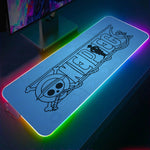 Load image into Gallery viewer, One piece Logo RGB Light Gaming Mouse Pad
