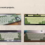 Load image into Gallery viewer, 124 pcs Matcha Keycaps Set，XDA Profile
