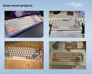 134 pcs Mint Keycap Set，XDA Profile