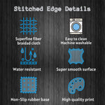 Load image into Gallery viewer, One Piece Luffy&amp;Ace&amp;Sabo Mouse pad XXL
