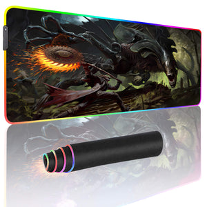 Darksouls Alien vs Bloodborne Gaming Desk Pad