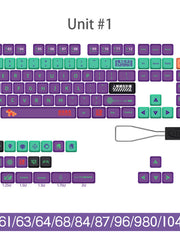 Load image into Gallery viewer, 134 pcs Eva Keycap Set，XDA Profile
