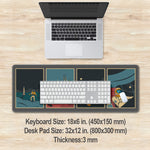 Load image into Gallery viewer, Retro Future Poster Desk Mat
