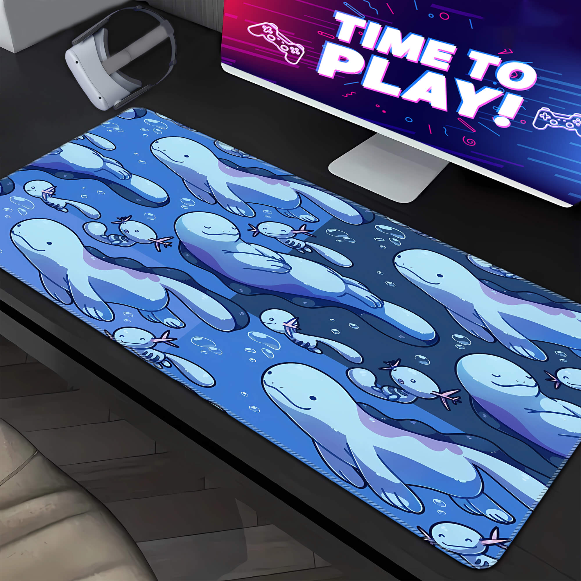 Quagsire Cute Desk Pad Large
