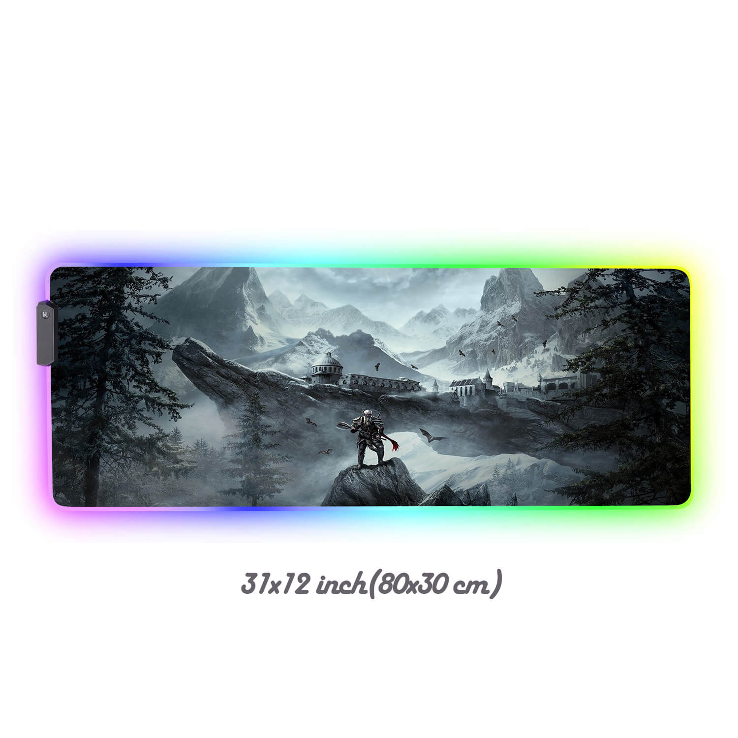 The Elder Scrolls RGB Gaming Mouse Pad(4 Designs)