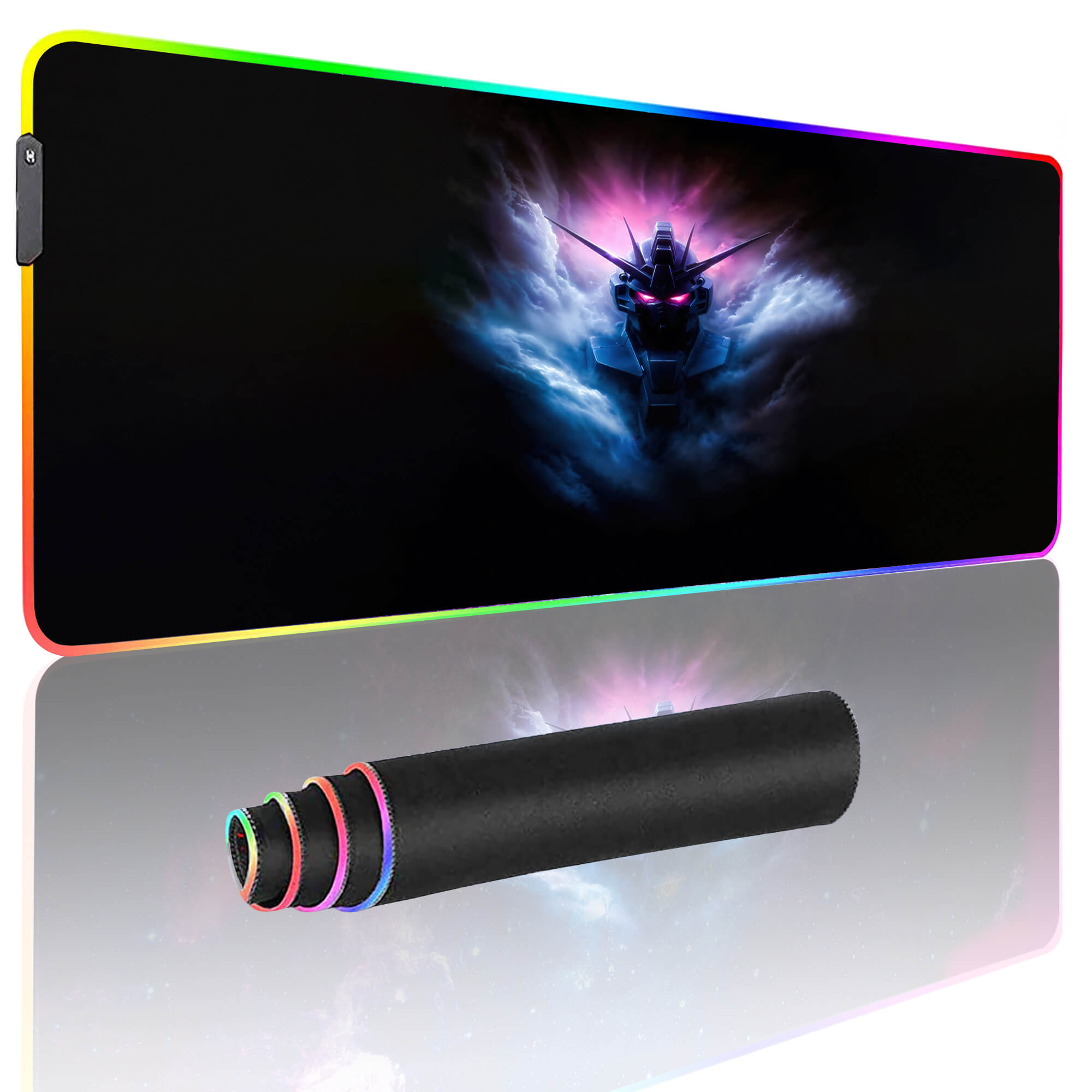 Gundam Smoke Anime Mouse Pad XXL