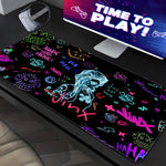 Load image into Gallery viewer, Neon Jinx Gaming Mouse Pad
