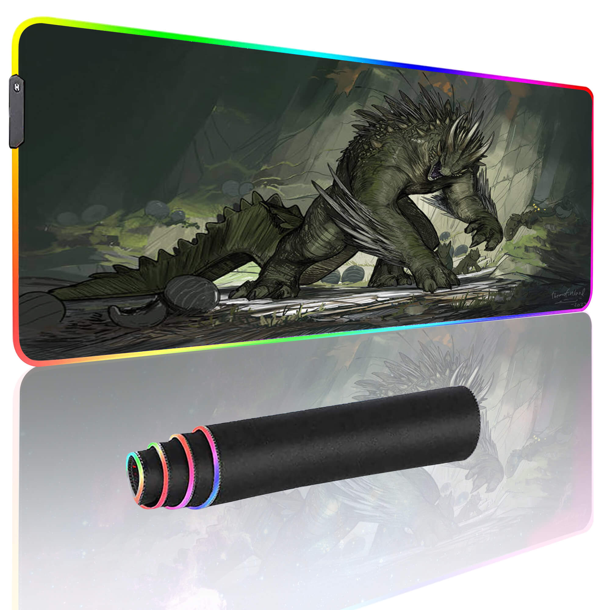 Nesting dratok Gaming Desk Pad