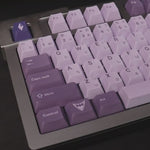 Load and play video in Gallery viewer, 130 pcs Purple Witch Keycap Set, Cherry Profile
