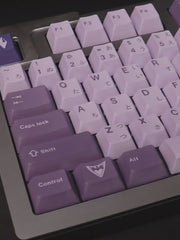 Load and play video in Gallery viewer, 130 pcs Purple Witch Keycap Set, Cherry Profile
