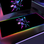 Load image into Gallery viewer, Saitama One Punch Man Neon Mouse Pad
