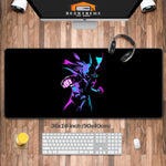 Load image into Gallery viewer, Saitama One Punch Man Neon Mouse Pad
