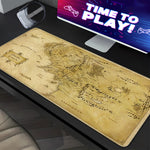 Load image into Gallery viewer, Middle Earth Map Mouse Pad( Dark&amp;Light)
