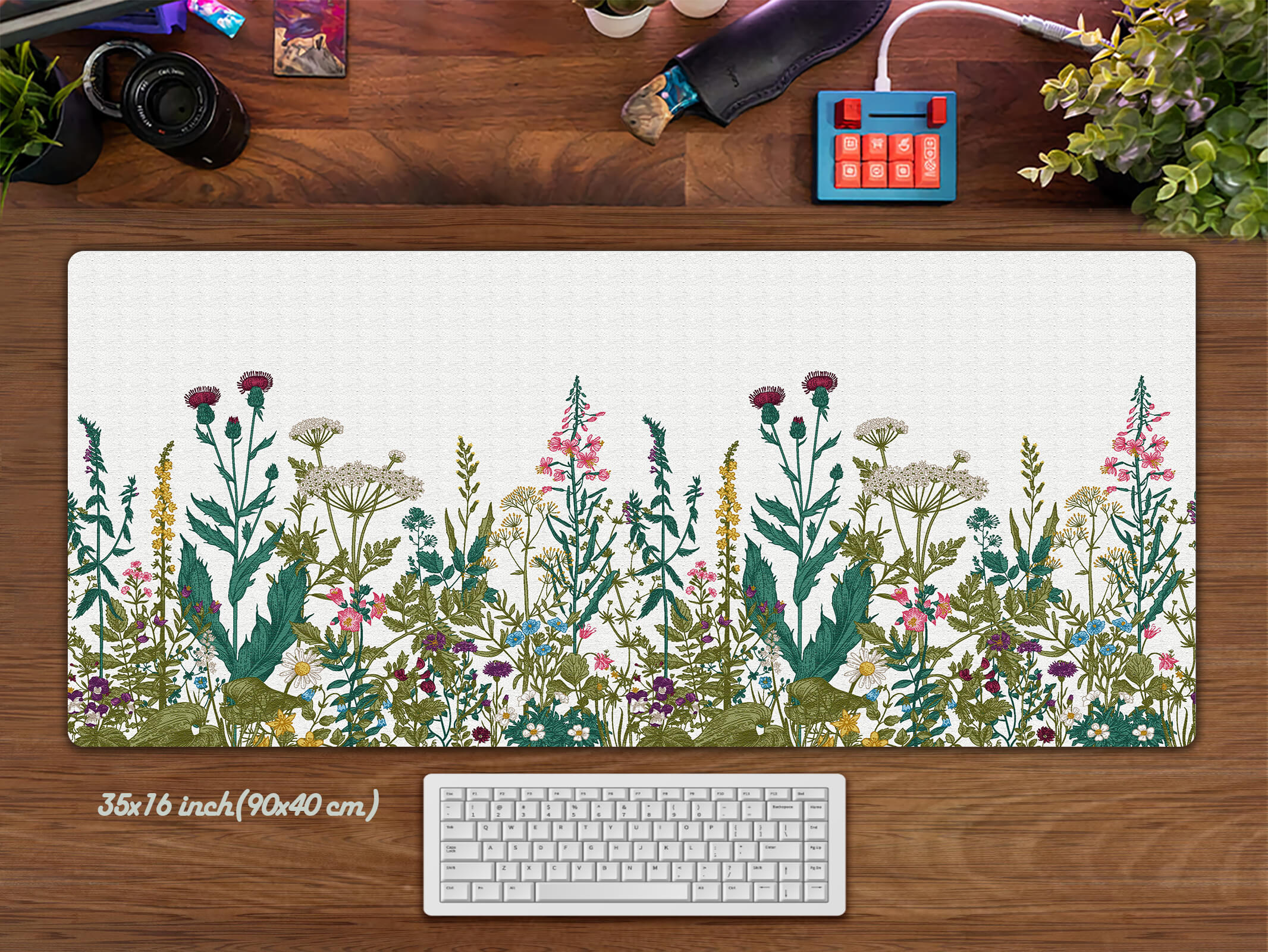 Cute Wild Flower Mouse pad XXL(3 Designs)