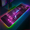 Neon City Night RGB Gaming Mouse Pad(3 Design)