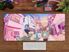 Pink Anime View Desk Mat