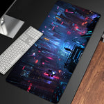 Load image into Gallery viewer, Blue City Night Gaming Mouse pad XXL(2 Versions)
