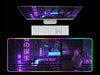 Neon City Night RGB Gaming Mouse Pad(3 Design)