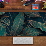 Load image into Gallery viewer, Green Leaves Mouse pad XXL(3 Designs)
