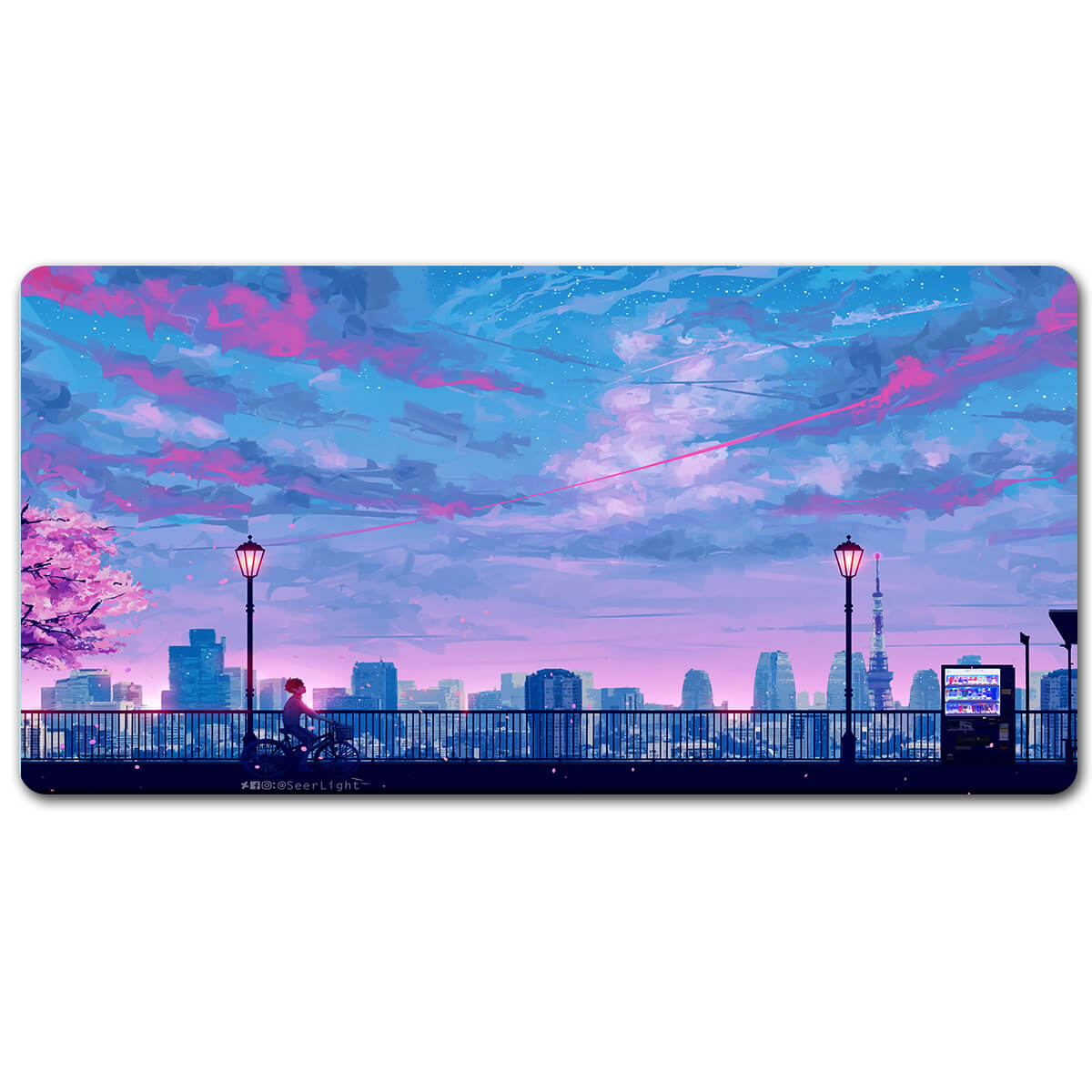 Cute Anime Japanese View Mouse Pad(4 Designs)