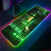Neon City Night RGB Gaming Mouse Pad(3 Design)