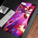 Load image into Gallery viewer, Cyberpunk Girl Desk Pad Long
