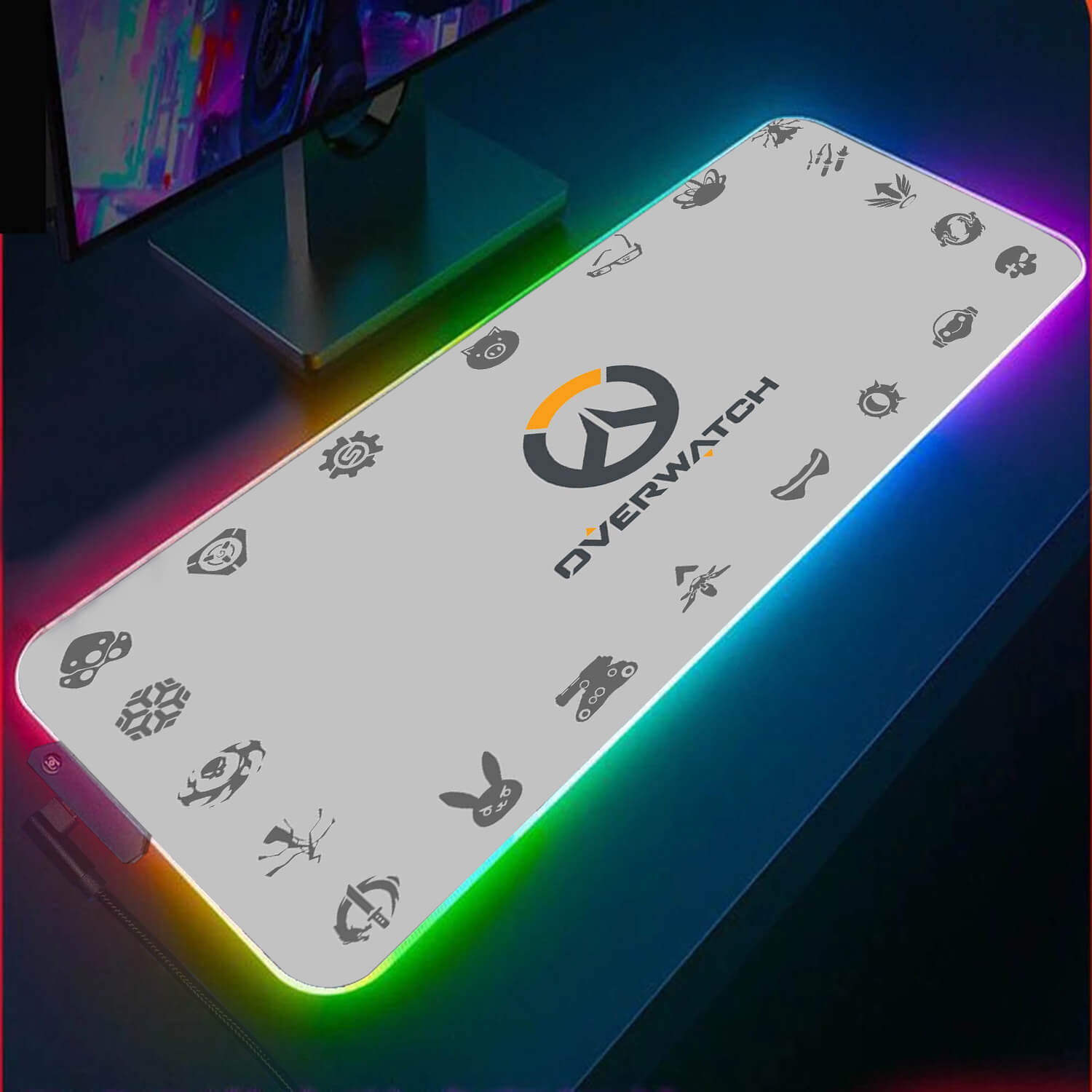 Overwatch RGB Gaming Mouse Pad(7 Designs)