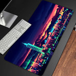 Load image into Gallery viewer, Neon City Desk Pad
