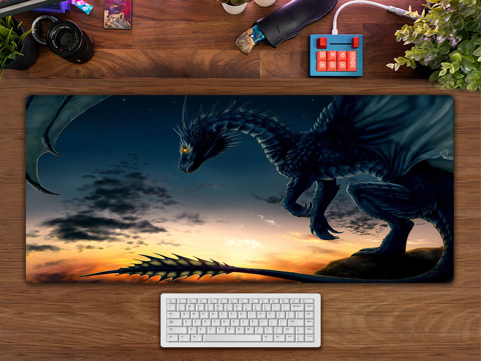 Dragon Flight Gaming Mouse pad XXL(2 Designs)