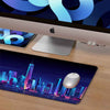 Neon City Desk Pad