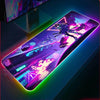 Cyberpunk Girl  RGB Gaming Mouse Pad(2 patterns)