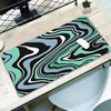 Abstract Green Pattern Mouse Pad Long