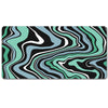 Abstract Green Pattern Mouse Pad Long