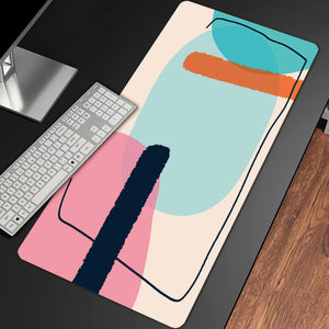 Mid Century Modern Colors Desk Pad(4 Patterns)