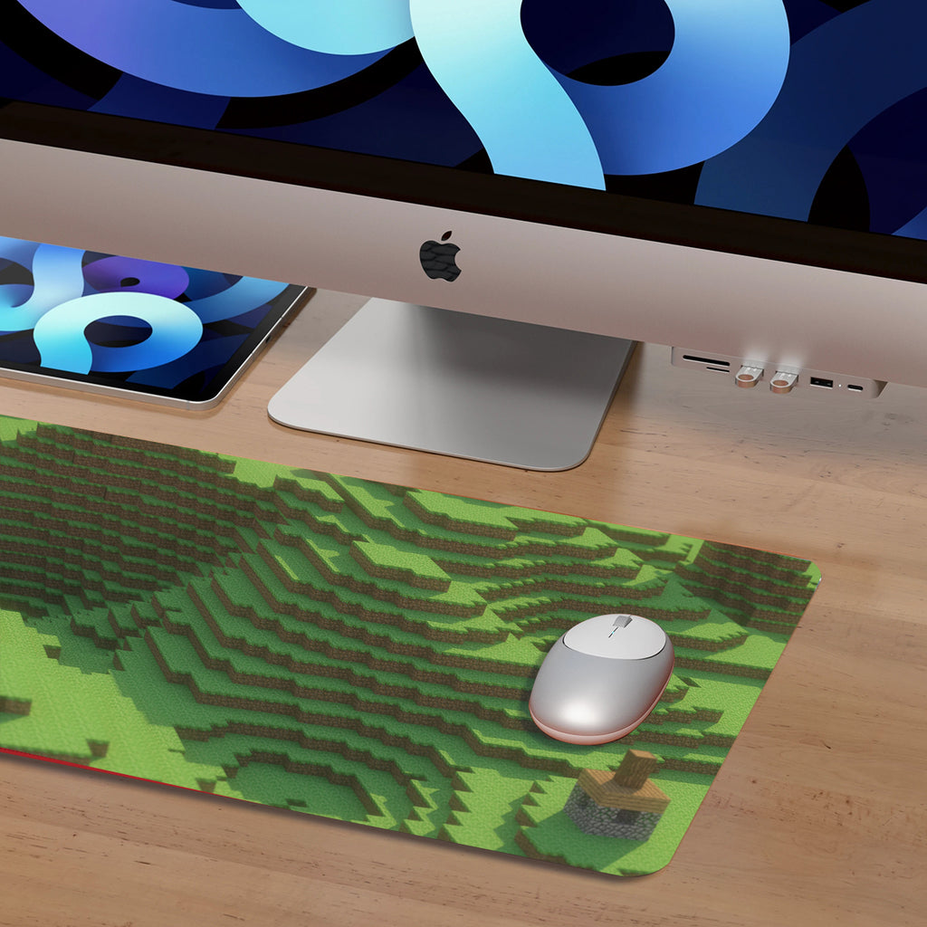 Minecraft Desk Pad,Office Desk Mat,Mouse Pad Mat,Desktop pad,Desktop ...