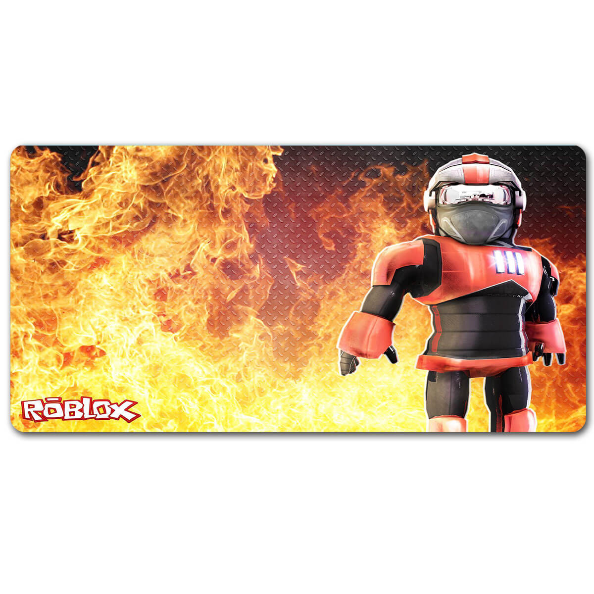 Roblox Fire Mouse Pad Long(2 Designs)