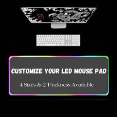 Custom RGB Gaming Mouse Pad