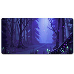 Load image into Gallery viewer, Purple Dark Forest Mouse Pad
