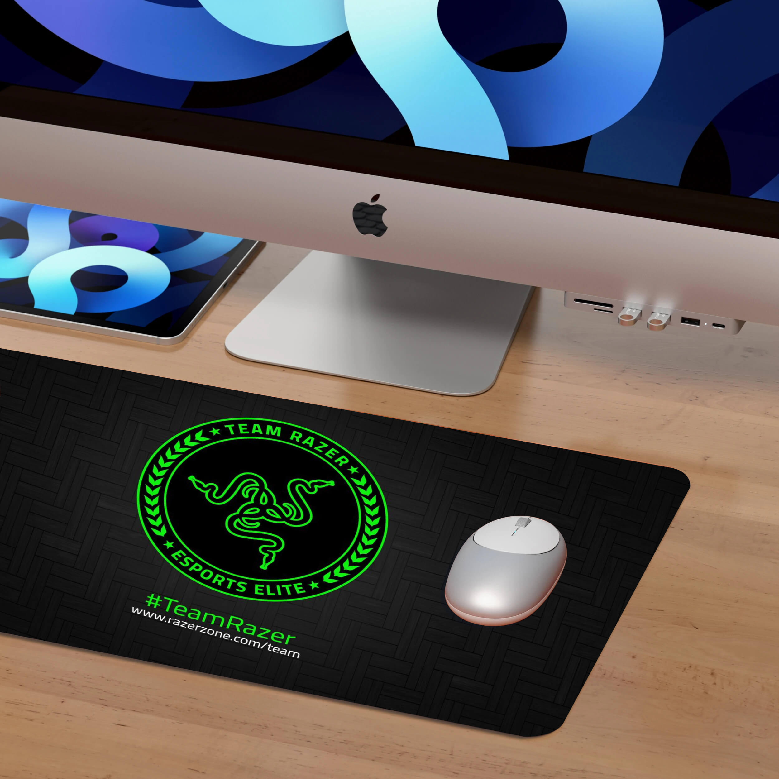 Razer Logo Mouse Pad Long(3 Designs)