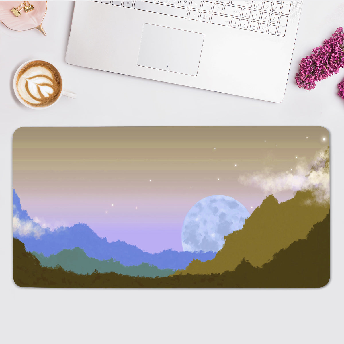 Pastel Clouds Desk Mat(4 Colors)