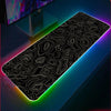 Abstract Lines RGB Gaming Mouse Pad (2 patterns)