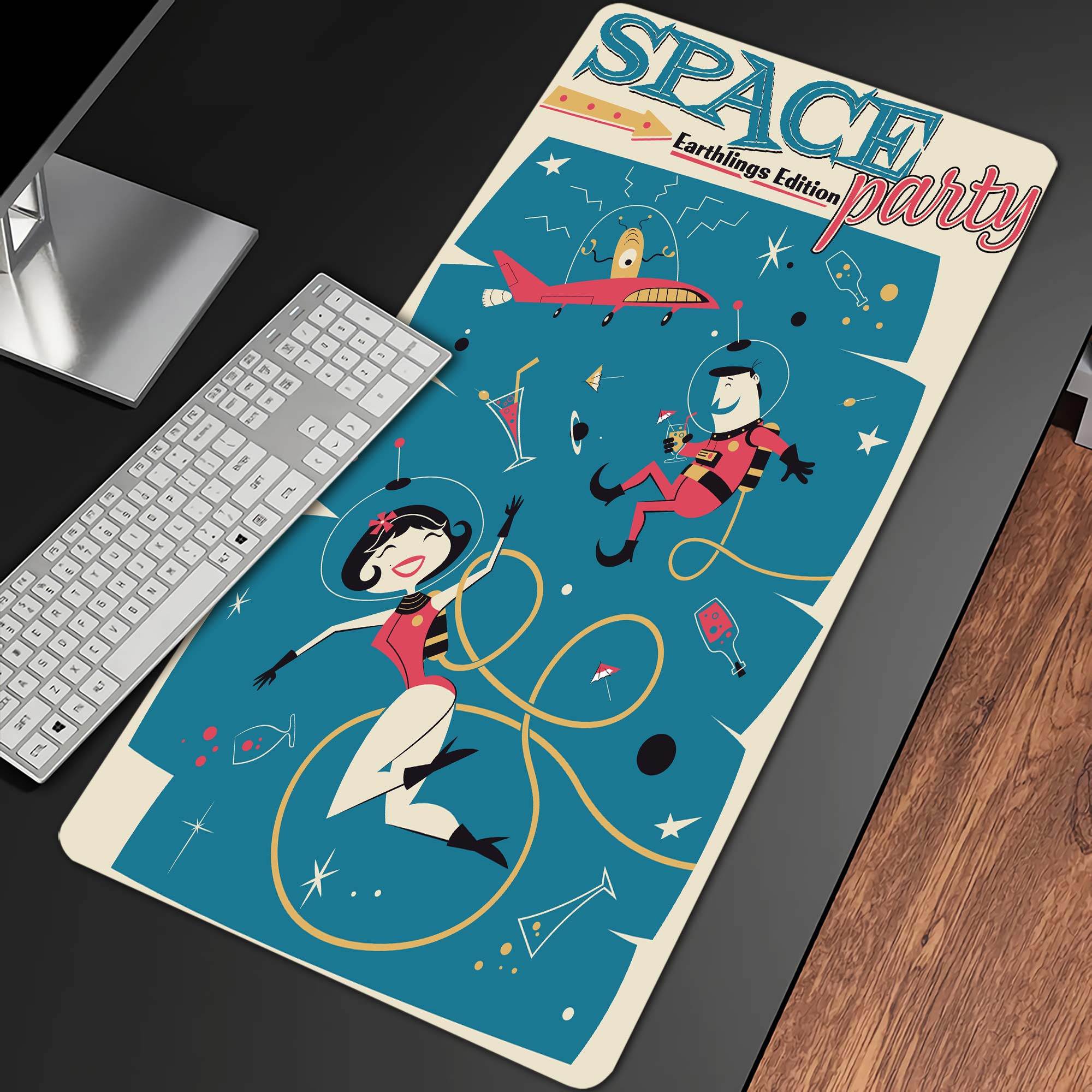 Space Party Desk Pad(4 Patterns)