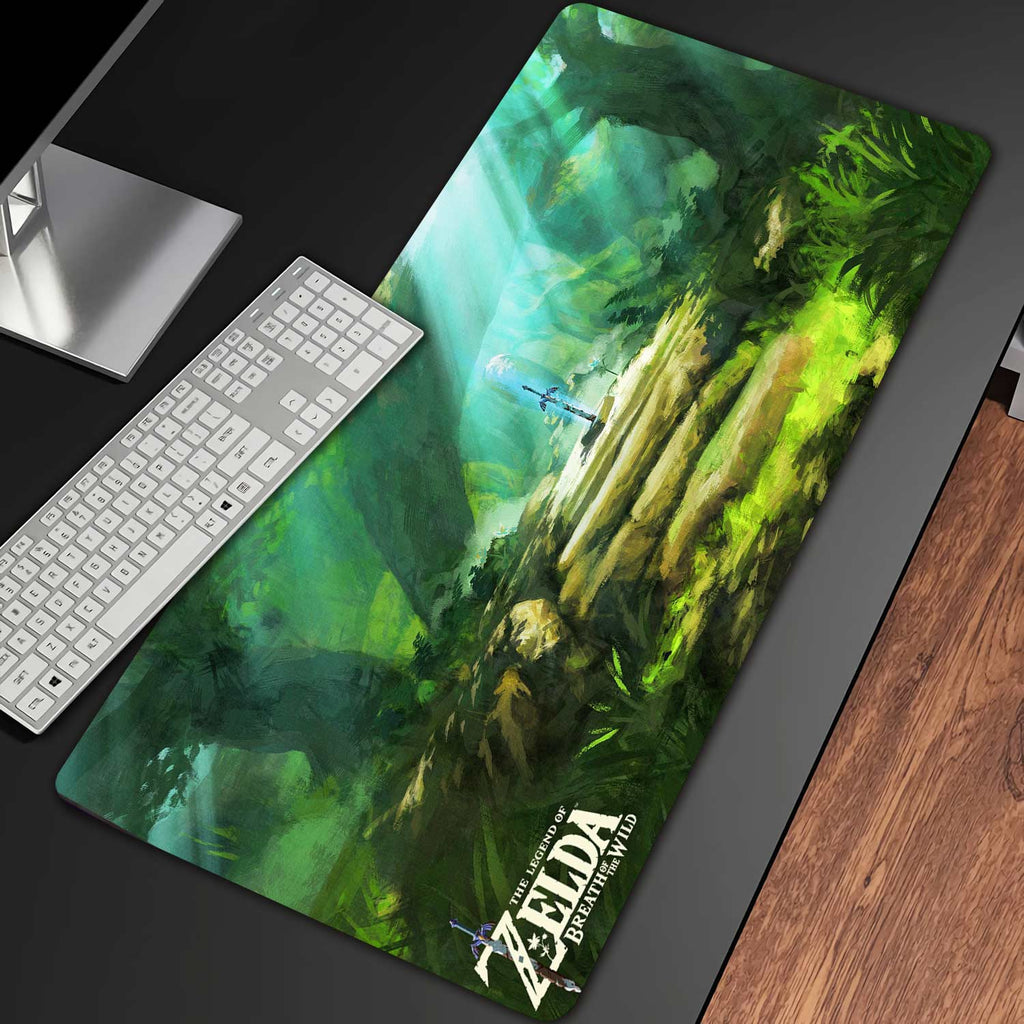 Zelda Gaming Desk Pad,Gamer Desk Mat,Mouse Pad Mat,Desktop pad mat