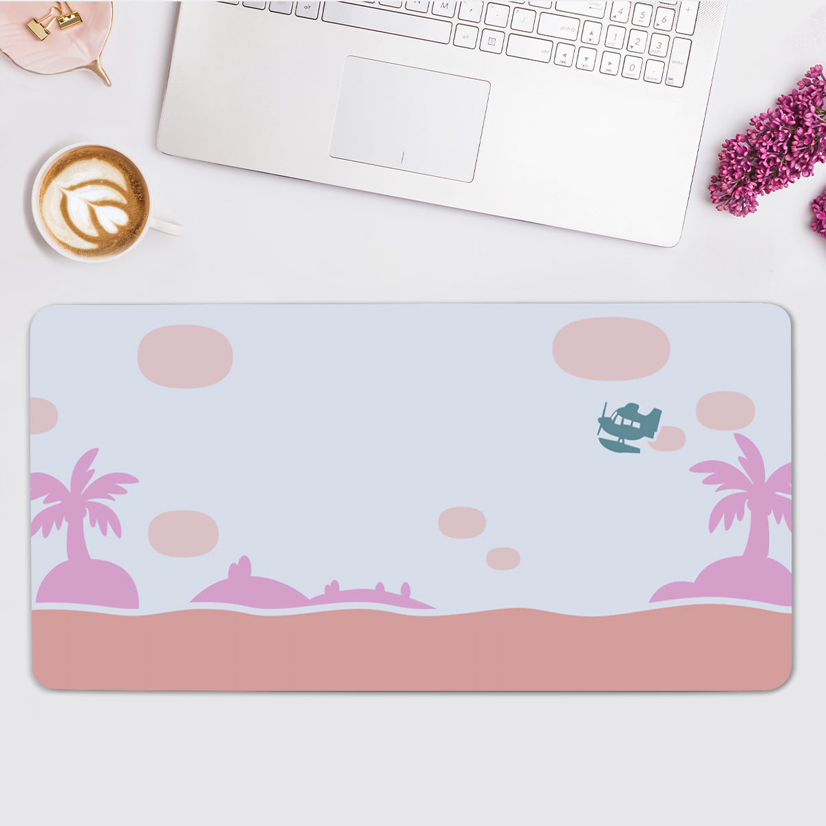 Cute Island Desk Mat(3 Colors)