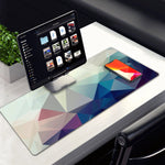 Load image into Gallery viewer, Dark blue &amp; White  Desk Pad
