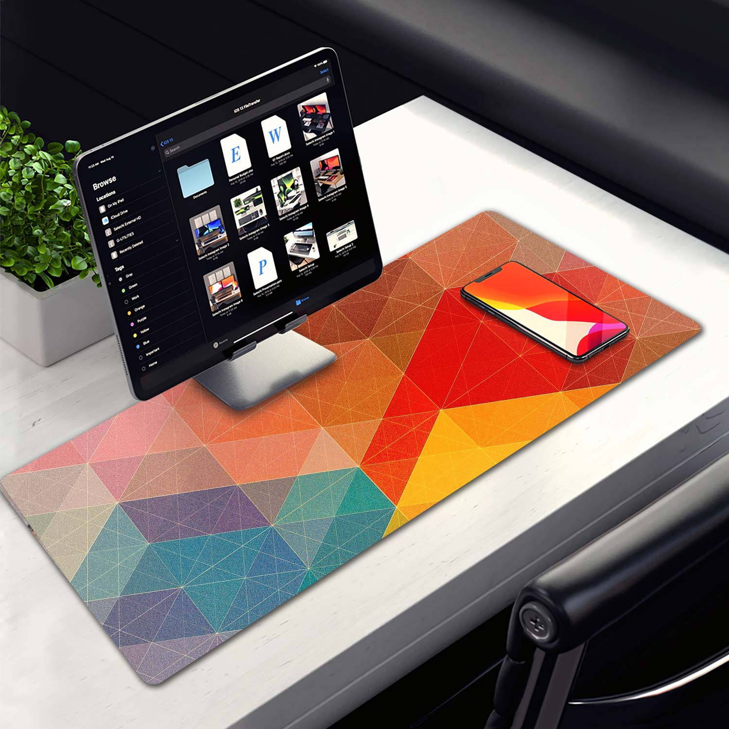 Colorful Rubber Desk Pad