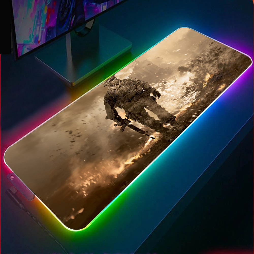 Call Of Duty RGB Gaming Mouse Pad(2 patterns) | DeskTheme