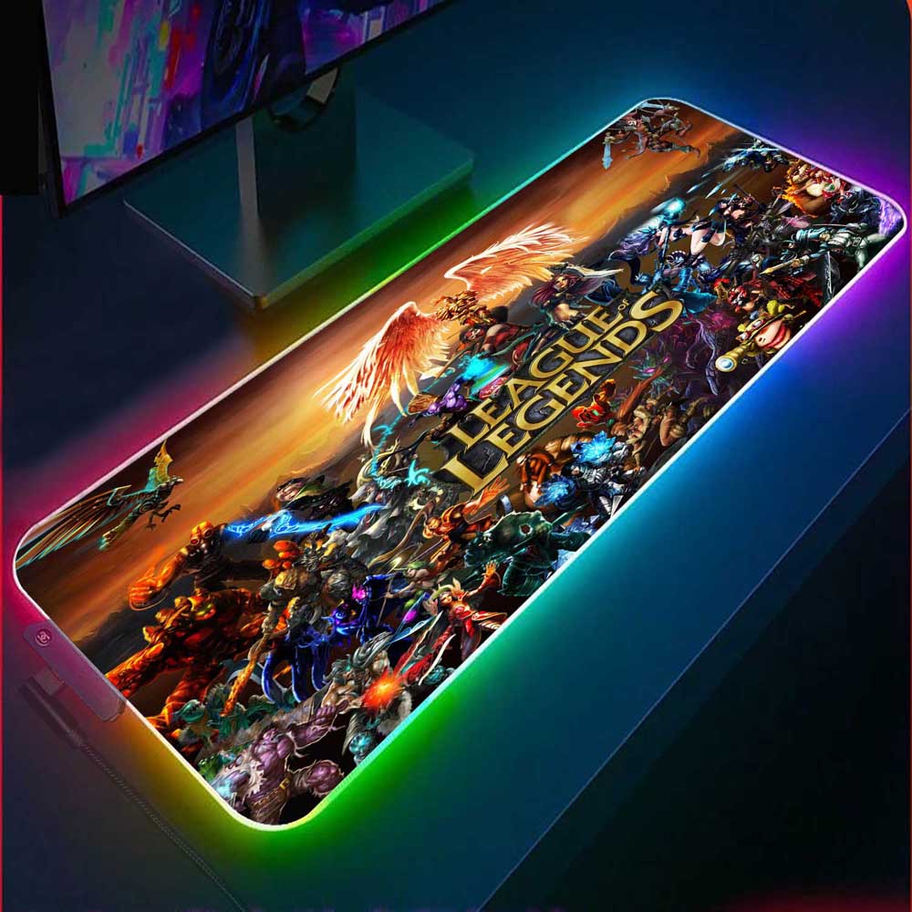 LOL RGB Gaming Mouse Pad