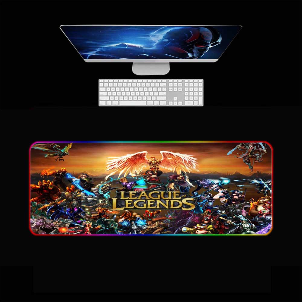 LOL RGB Gaming Mouse Pad